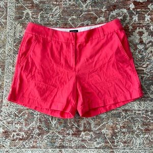 Pink J-crew shorts